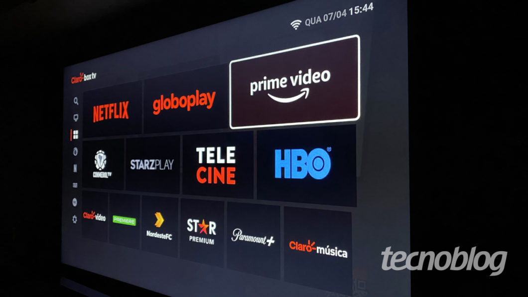 Claro integra  Prime Video ao Box TV