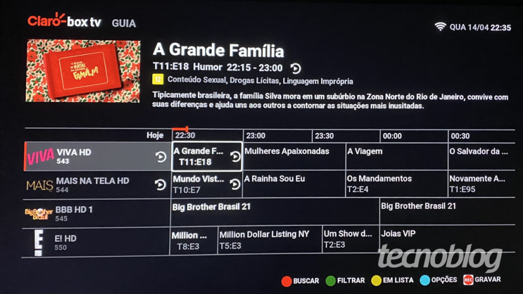 Claro Box TV: IPTV com gostinho de TV a cabo – Tecnoblog