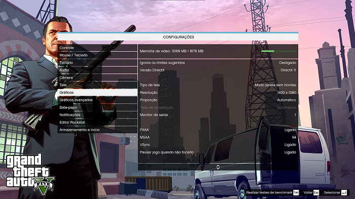 Como rodar o GTA V em um PC fraco (Imagem: Diego Melo/Reprodução) )