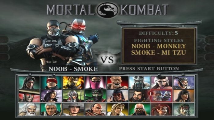 Linha do tempo Mortal Kombat