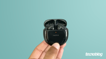 Fone Bluetooth Realme Buds Air Pro: graves densos e ANC