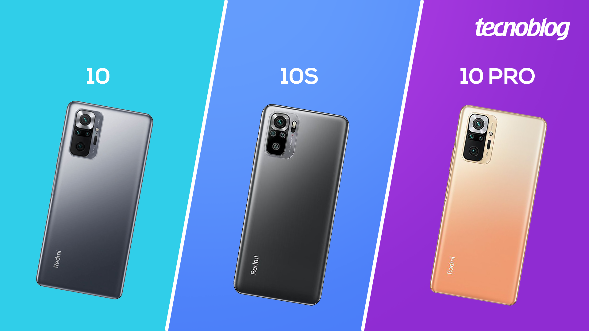 REDMI NOTE 10, 10S, 10 5G, 10 PRO and 10 PRO MAX: which cell phone