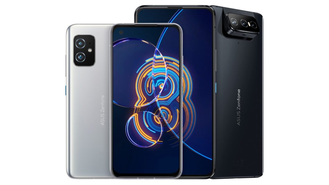 Zenfone 8 e 8 Flip (Imagem: Divulgação / Asus)