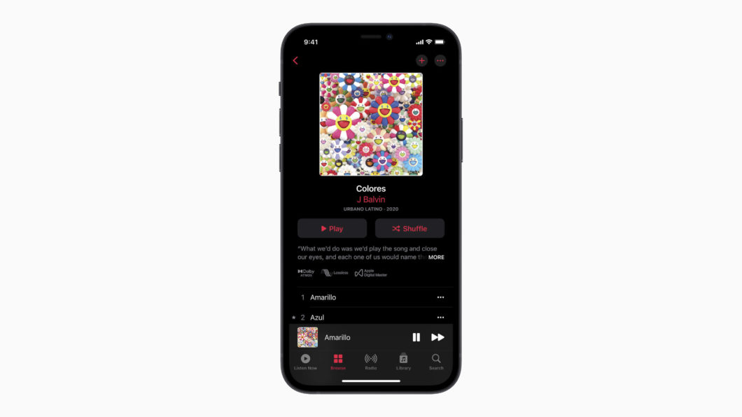 Apple Music terá reprodução músicas lossless e áudio espacial (Imagem: Divulgação/Apple)