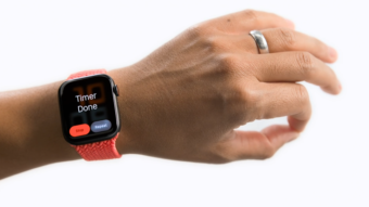 Apple Watch terá recurso para ser controlado sem tocar na tela