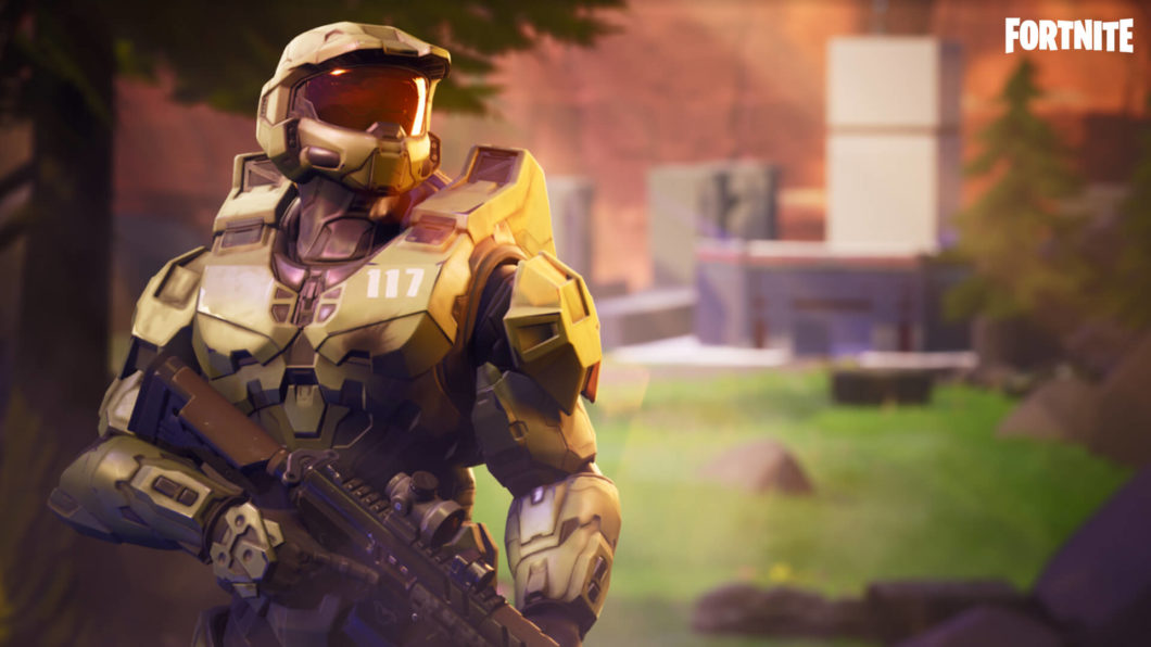 Skin de Master Chief em Fortnite (Image: Divulgação/Epic Games)