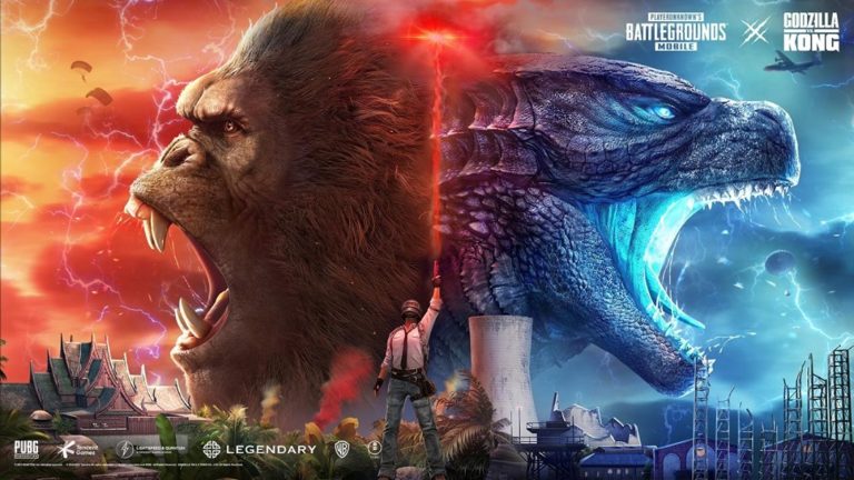 PUBG Mobile traz Godzilla e King Kong em evento no patch 1.4