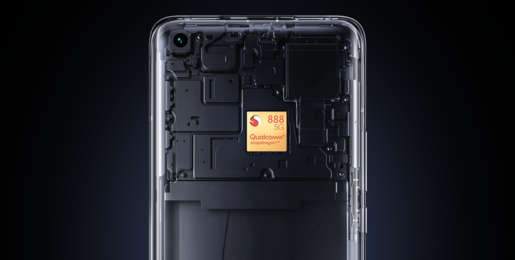 Snapdragon 888 no Xiaomi Mi 11 (Imagem: Divulgação/Xiaomi)