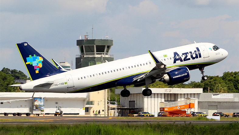 Avião da Azul Linhas Aéreas (Imagem: Alexandro Dias/Flickr)