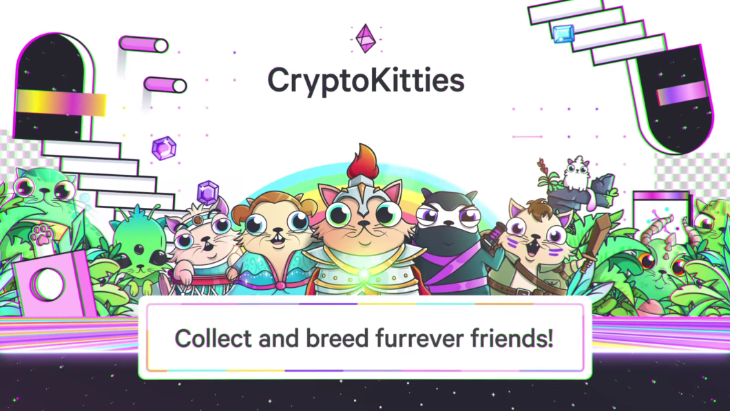 CryptoKitties foi um dos primeiros jogos a aplicar NFTs (Imagem: Reprodução)