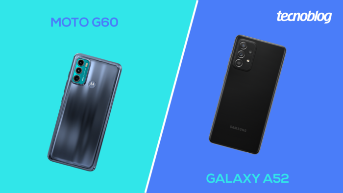 Comparativo: Moto G60 ou Galaxy A52; qual é o melhor?
