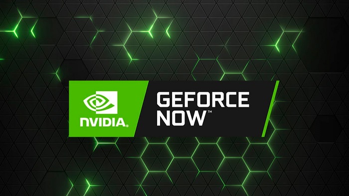 Logotipo da marca GeForce Now, da Nvidia