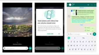 WhatsApp Beta libera fotos e vídeos que podem ser vistos apenas uma vez