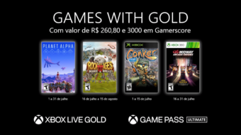 Xbox Live Gold de julho tem Rock of Ages 3, Conker e mais jogos grátis