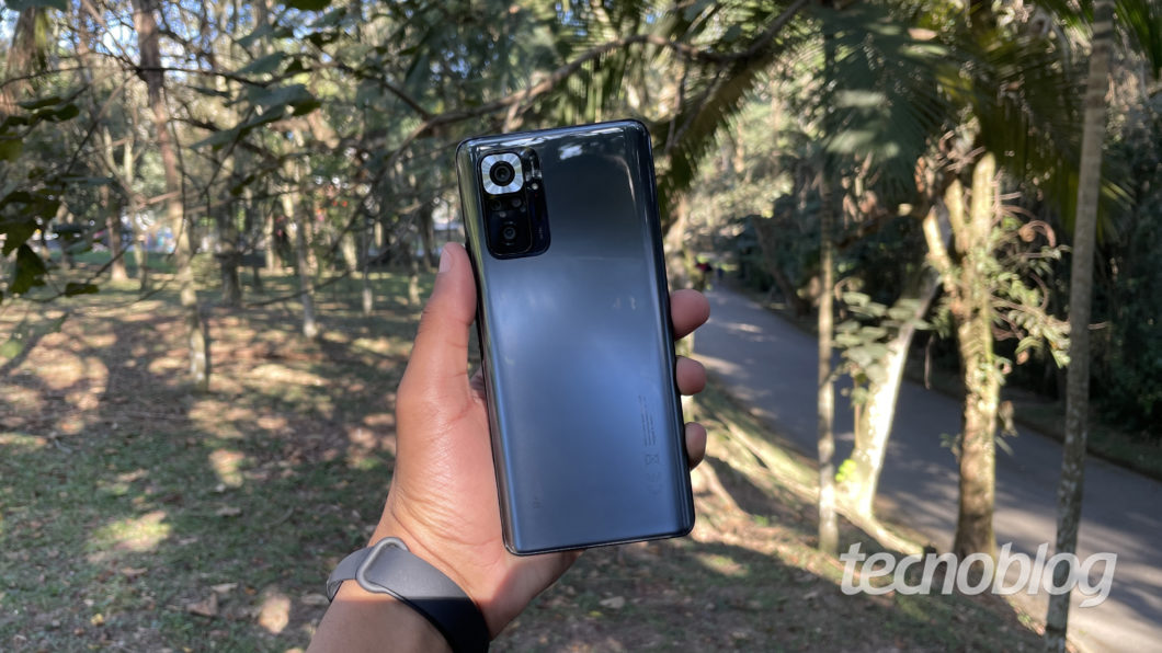 Xiaomi Redmi Note 10 Pro (Imagem: Darlan Helder/Tecnoblog)