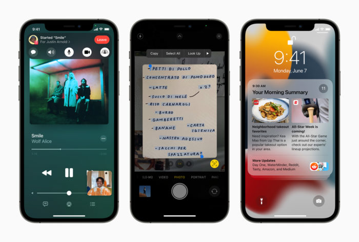 iOS 15 tem funções exclusivas para iPhones mais novos