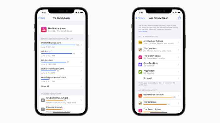 iOS 15.2 Beta mostra quais apps estão acessando seus dados no iPhone