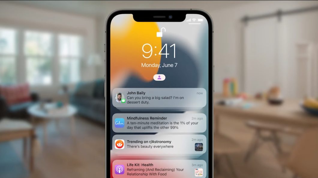 iOS 15 (Imagem: Divulgação / Apple)