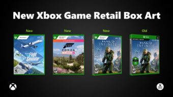 Jogos de Xbox terão novo design na caixa da versão em disco