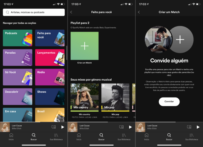 Mande uma música direto para o Spotify avaliar para entrar em playlists