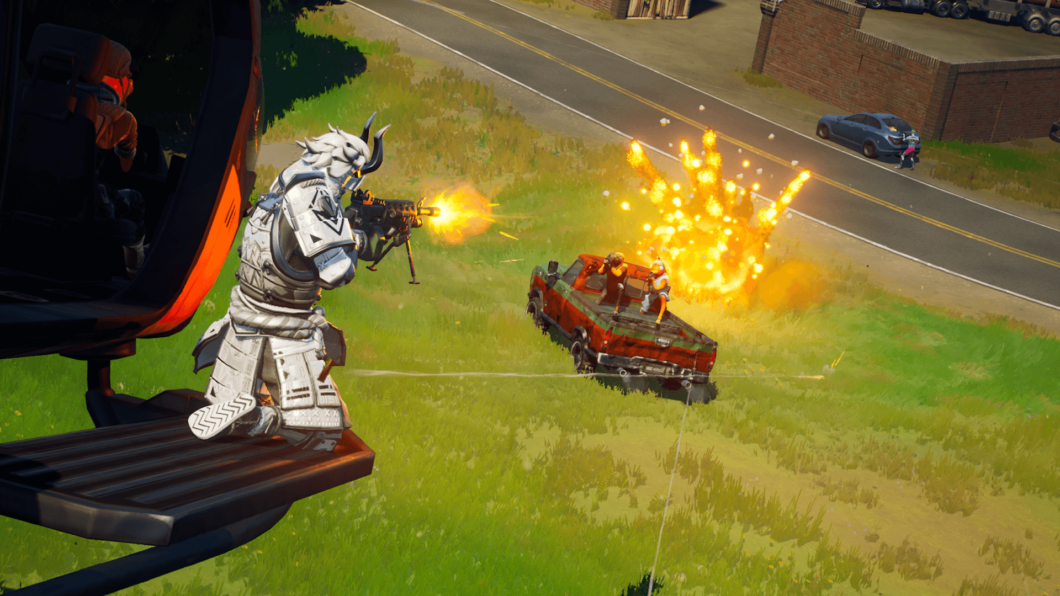 Fortnite will have more detailed explosions in Season 7 (Image: Handout/Epic Games)