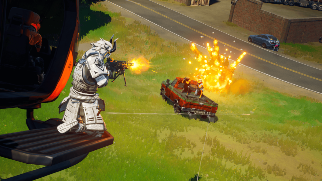 Fortnite terá explosões mais detalhadas na Temporada 7 (Imagem: Divulgação/Epic Games)