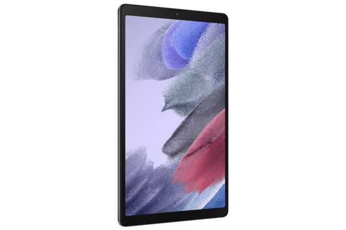 Galaxy Tab A7 Lite grafite (imagem: divulgação/Samsung)