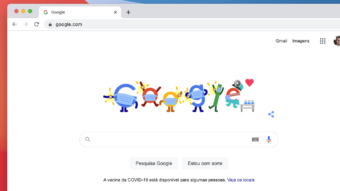 Google Doodle incentiva brasileiros a tomarem vacina contra COVID-19