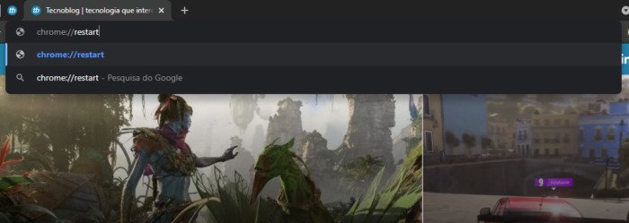 Como reiniciar o Google Chrome sem perder as guias abertas – Tecnoblog