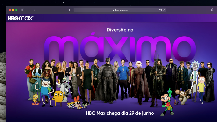 X 上的 HBO Max Brasil：「Uma porção de novidades no meu site essa