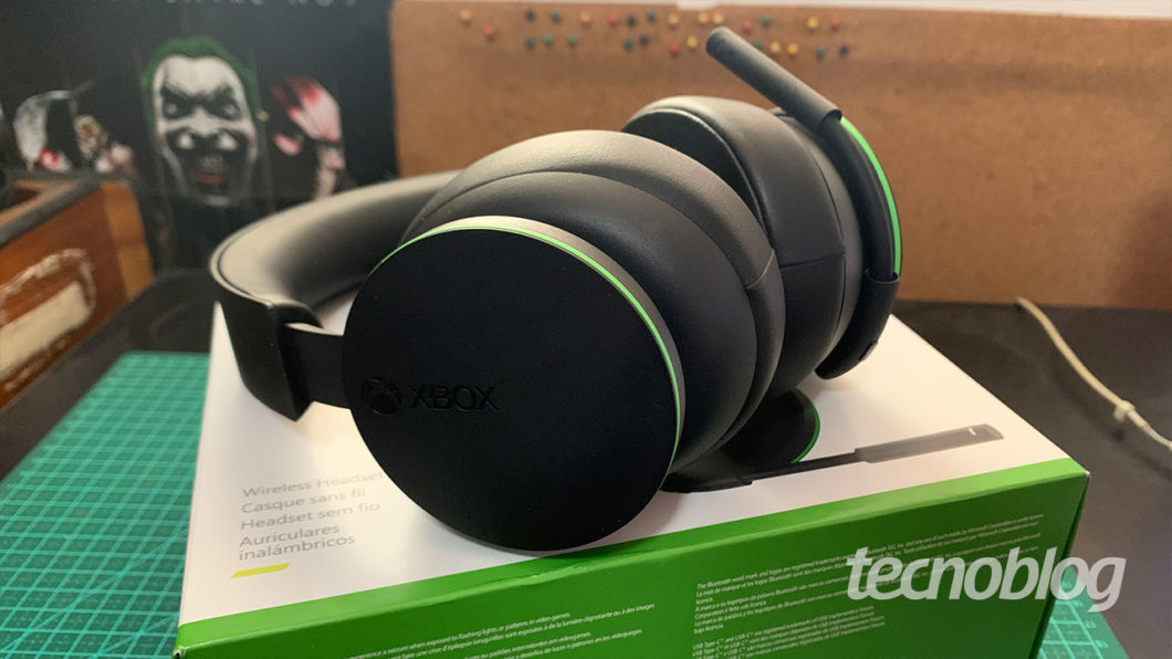 Headset Sem Fio Xbox: tá valendo? (Imagem: Felipe Vinha/Tecnoblog)