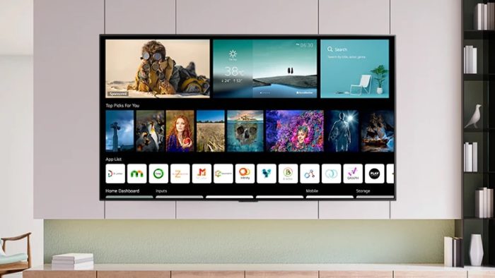 Novas TVs LG NanoCell têm webOS 6.0 (Imagem: Divulgação/LG)