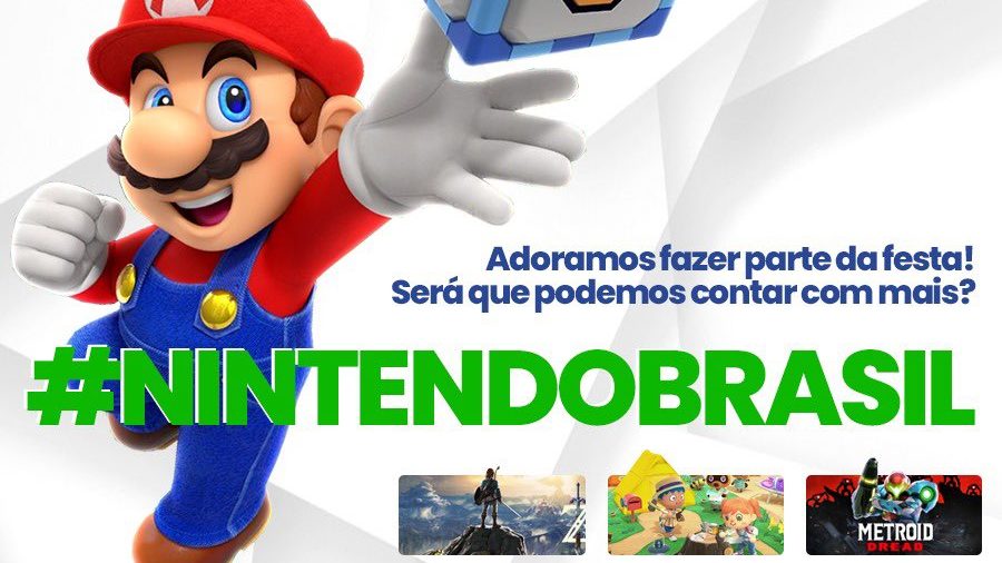 Nintendo responde o porquê brasileiros não podem mais comprar na