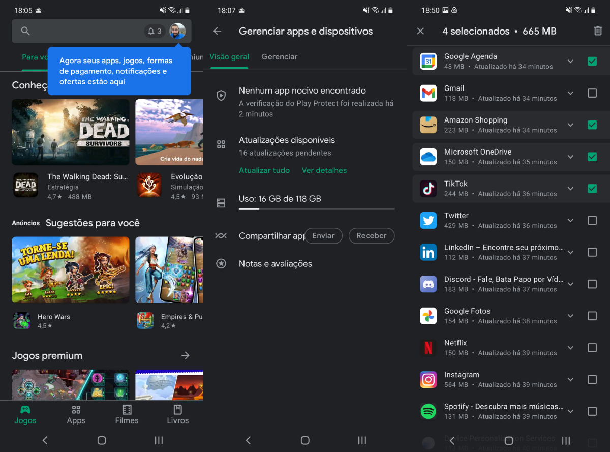 Como baixar e instalar a nova atualização da Google Play Store