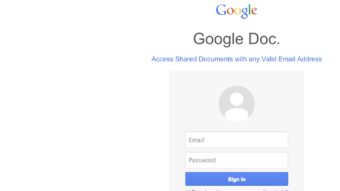 Google Docs está sendo usado para enganar usuários e roubar senhas
