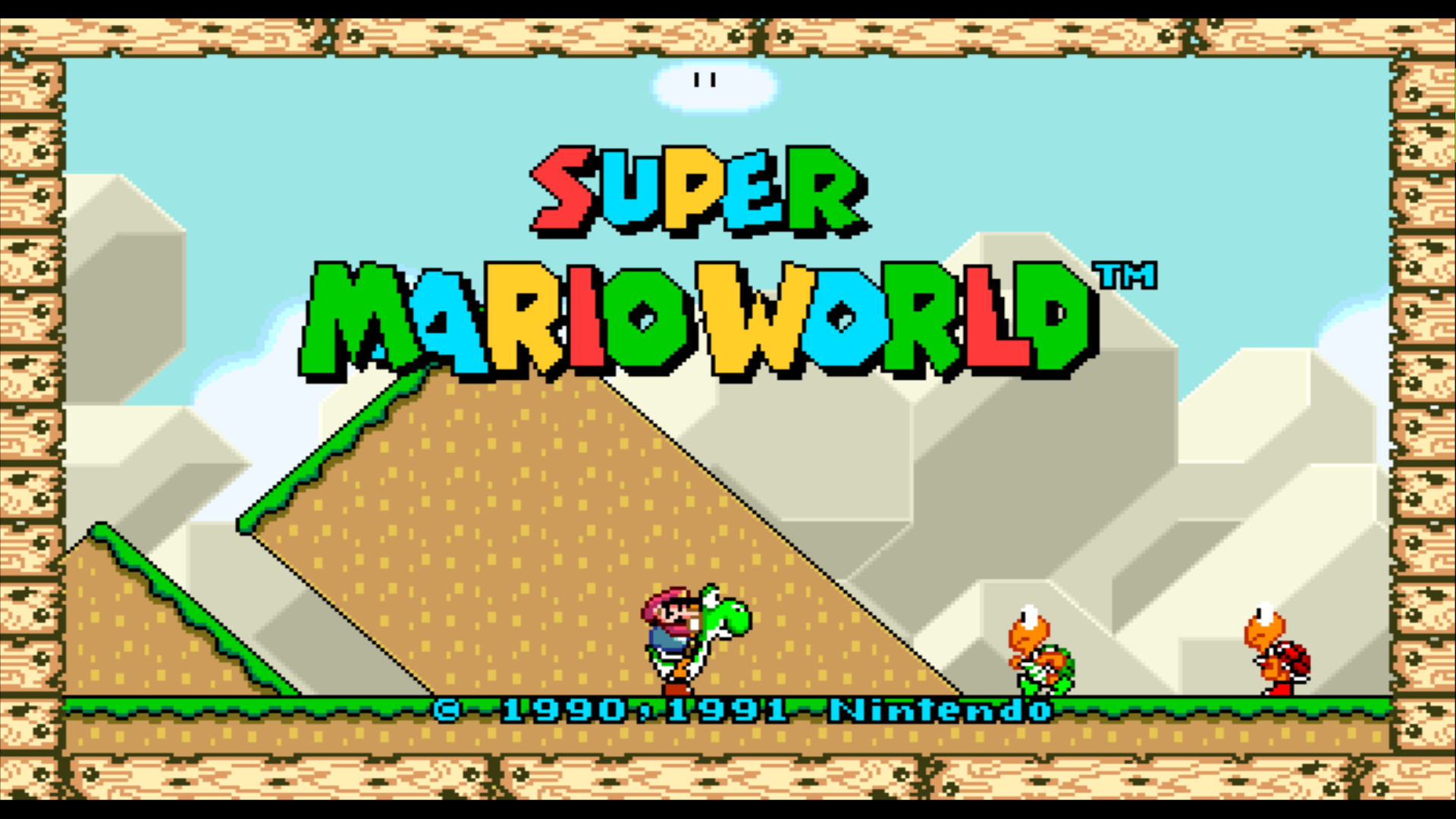 SNES Switch Online - Super Mario World Online Co-Op: Star World