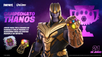 Thanos retorna a Fortnite com skin na Loja de Itens do Battle Royale