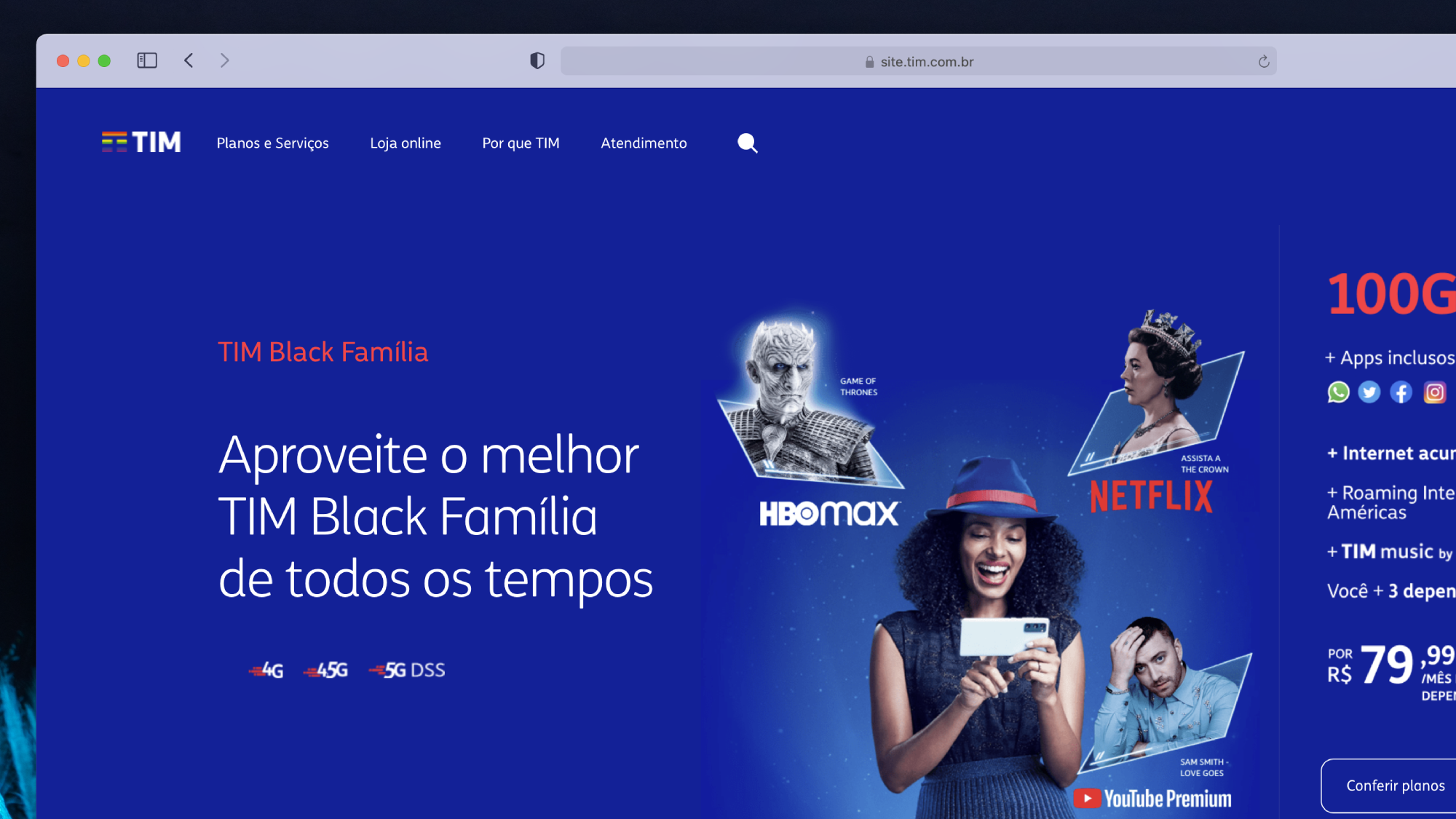 TIM Controle Plus chega a 5GB mensais sem custo adicional