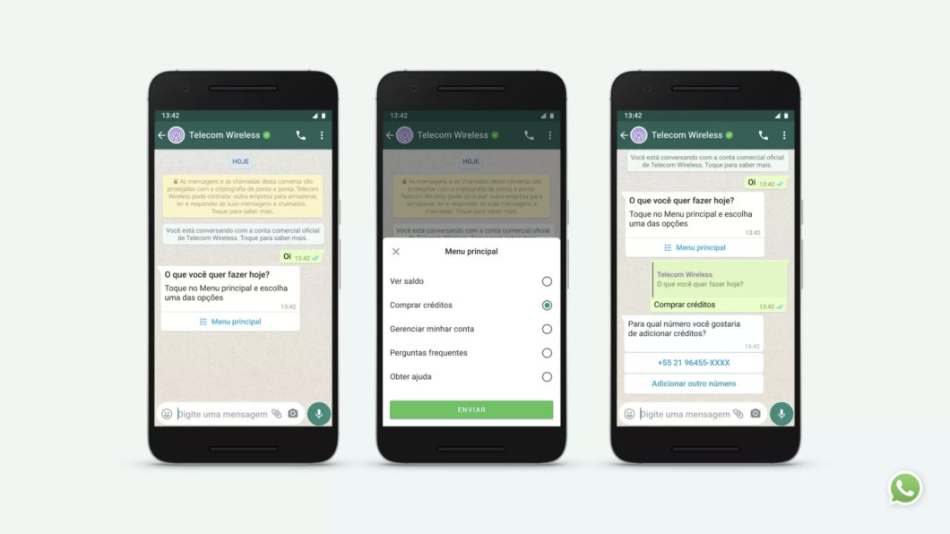 WhatsApp Business ganha novos recursos para mensagens (Imagem: Divulgação/WhatsApp)