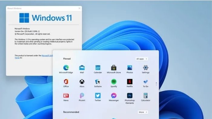 Windows 11 é revelado em vazamento (Imagem: Reprodução/The Verge)
