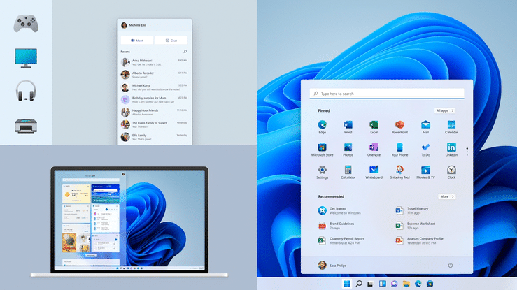 Windows 11 traz mais temas para aumentar personalização (Imagem: Reprodução/Microsoft Design)