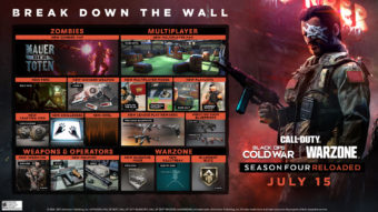 Temporada 4 de CoD: Warzone e Black Ops Cold War traz novos mapas e modos