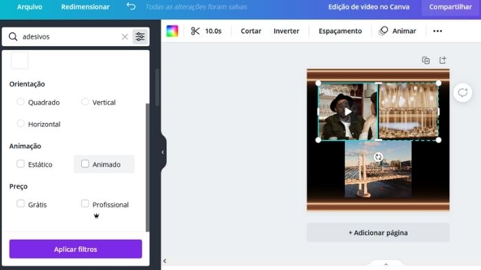 Como tirar fundo de vídeo e criar gifs no Canva 