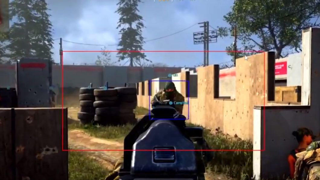 User Vision Pro in Call of Duty: Warzone (Image: Playback/Twitter @AntiCheatPD)