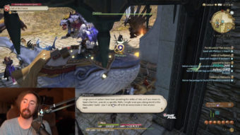 Final Fantasy 14 bane jogadores por criarem tumulto na live de Asmongold