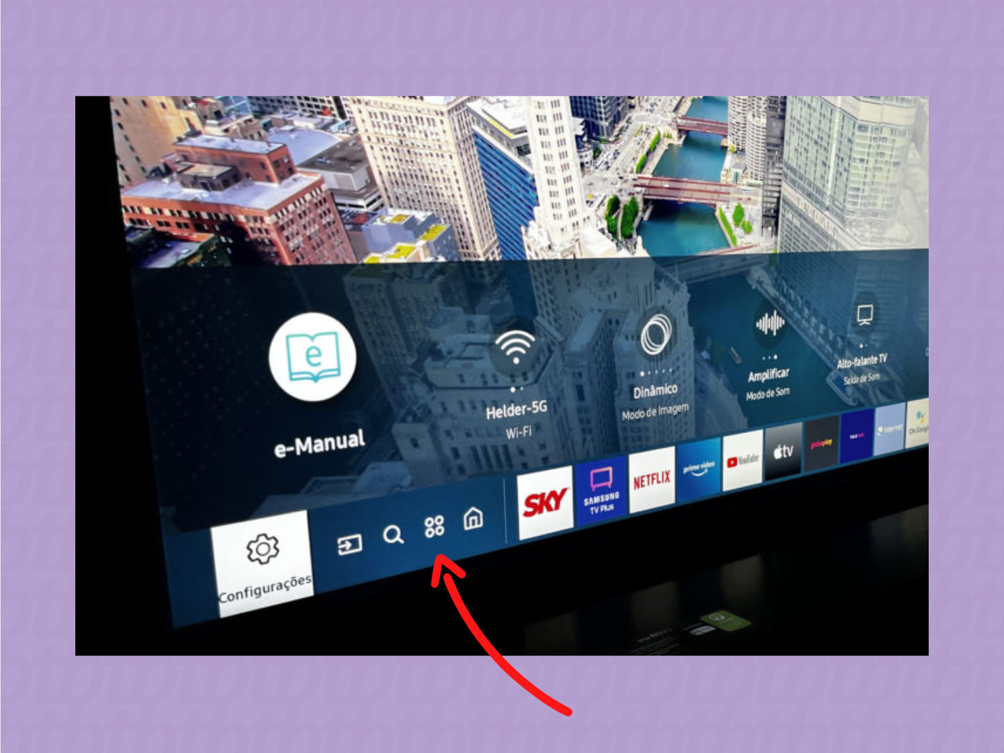 Tem Play Store na Smart TV da Samsung? 