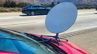 Antena da internet Starlink para veículos vai aguentar calor e frio extremos