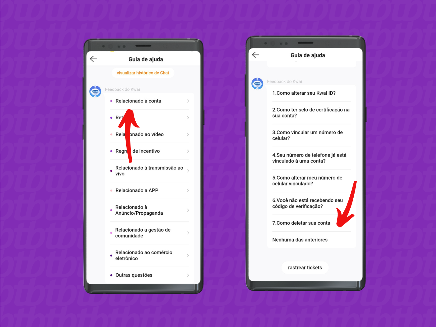 Como adicionar uma CONTA no App KWAI pelo celular 