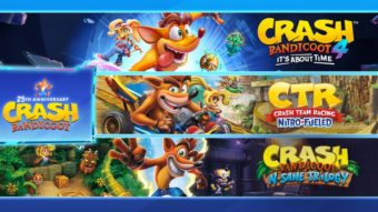 Crash Bandicoot comemora 25 anos com promoções nos consoles