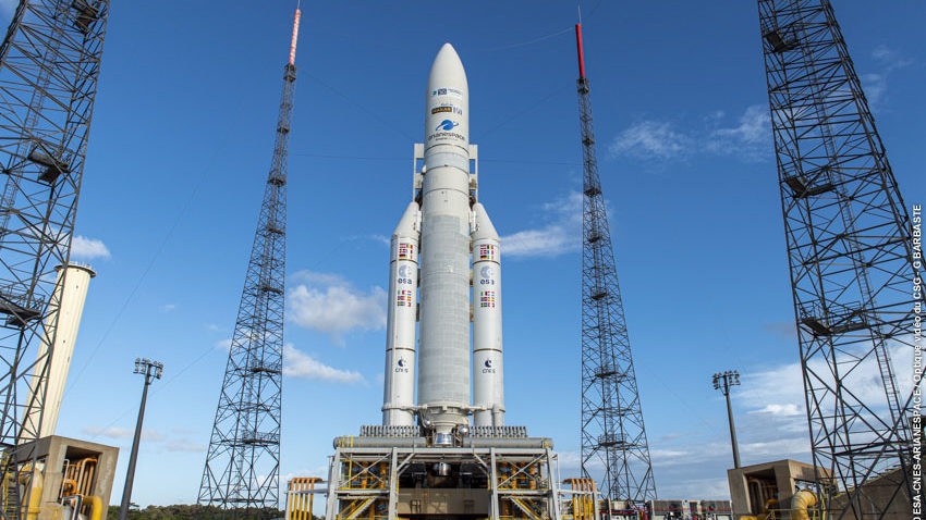 Foguete da Arianespace levará StarOne D2 da Claro ao espaço